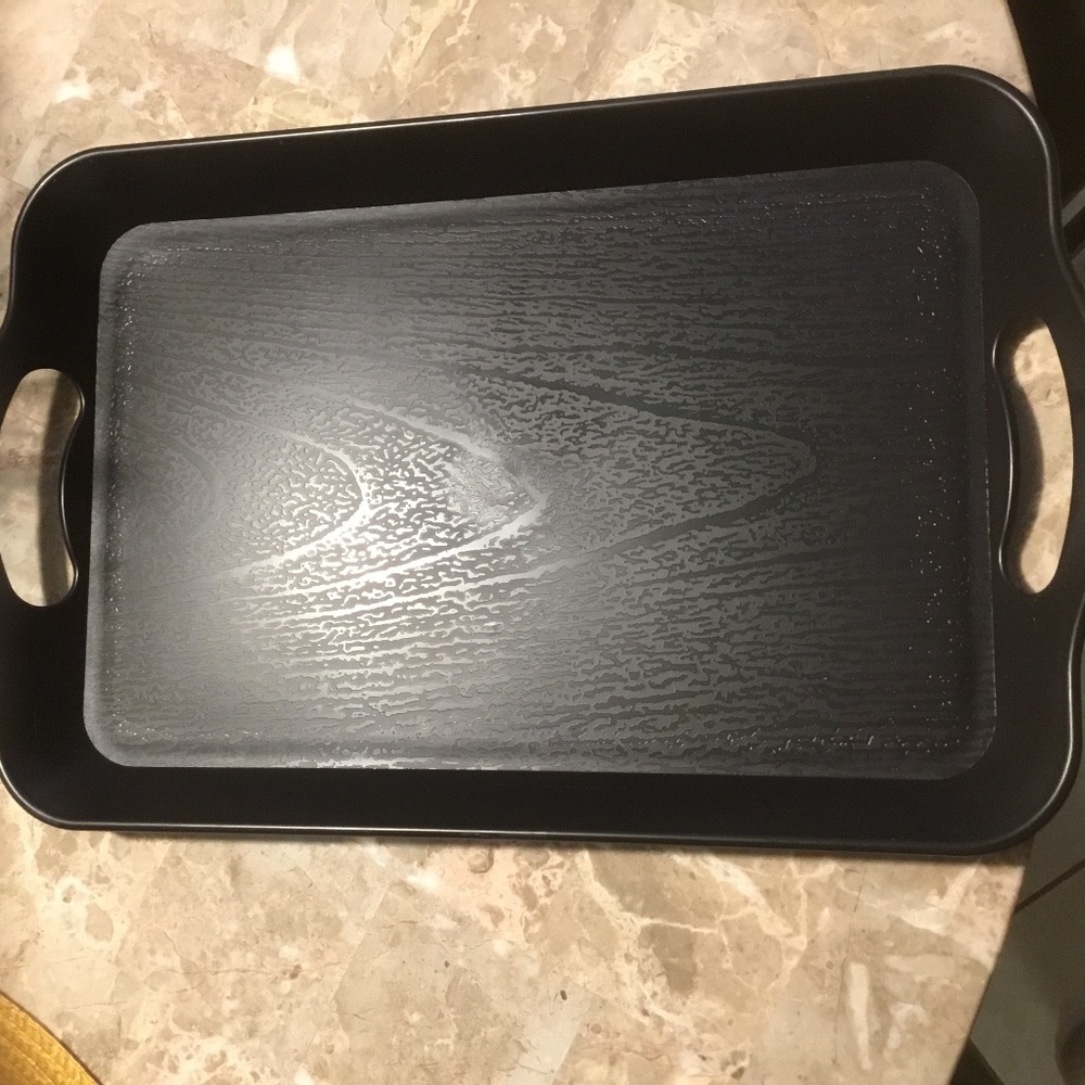 Tray with handles NICE! 12 inch long inseam x *7 1/2 inch inseam - Picture 4 of 7